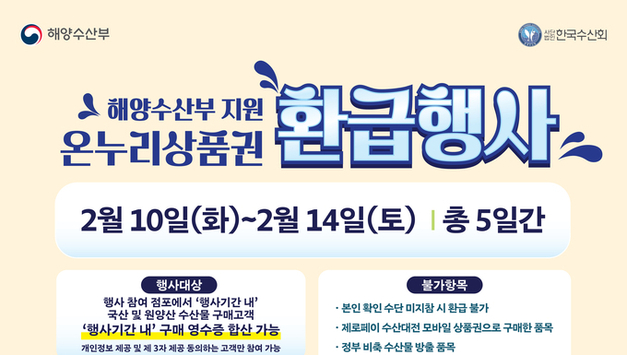 영덕 전통시장과 강구시장, 설날 맞아 온누리상품권 환급행사 개최